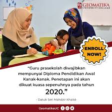 Jadi sebelum aku share tentang pendekatan beliau, aku nak share dulu siapakah. Guc Geomatika University College Di Twitter Suka Dengan Kanak Kanak Minat Untuk Mendalami Cara Menguruskan Mereka Pada Tahun Ini Semua Guru Taska Tadika Diwajibkan Untuk Mempunyai Sekurang Kurangnya Diploma Pendidikan Awal Kanak Kanak Https
