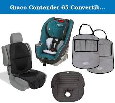 Graco Contender 65 Convertible Car Seat With Car Seat Mat Kick Mats Piddle Pad Seat Liner Sapphire The Co Baby Car Seats Convertible Car Seat Car Seat Mat