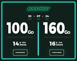 Depuis 2016, sfr commercialise des abonnements internet (adsl, fibre ftth et fttla) et des mobiles sans engagement à travers sa marque low cost : Deux Forfaits Sfr Red Pour Le Black Friday 100 Go Pour 14 Et 160 Go Pour 16 Igeneration