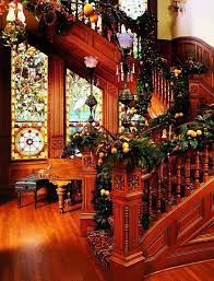 Pin By Cherokee Henrie On Design S Travel Victorian Home Decor Christmas Staircase Victorian House Interiors