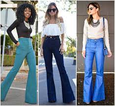 15 maneiras de usar calca flare boca de sino ideias fashion moda pano