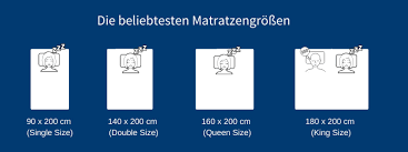 Lieber ein king size / queen size bett, oder doch ein boxspringbett? Matratzengrossen Tabelle Welche Matratze Zu Ihnen Passt