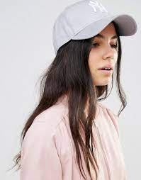 New Era 9forty Ny Cap In Gray New Era 9forty Ny Cap Fashion