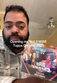 Wwe Topps Chrome 2025 Unboxing
