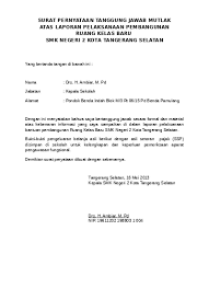 We did not find results for: Surat Pernyataan Tanggung Jawab Mutlak A