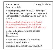 L'ensemble de nos lettres gratuites de préavis vous permettent de donner votre préavis de départ à votre propriétaire et ceci conformément à la législation en vigueur. Exemple Lettre Dedite Appartement 1 Mois