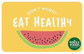 A u.s gift card can be redeemed at any whole foods market location in canada and vice versa. Www Amazon Com Whole Foods Eat Healthy Watermelon Gift Cards Email Delivery Gift Cards
