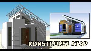 Modelnya sering diterapkan di ruangan paling atas karena memanfaatkan atap. Model Rumah Minimalis Atap Miring Desain Atap Rumah Minimalis Desain Rumah