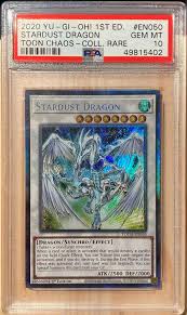 Starte in die neue saison mit asos. Auction Prices Realized Tcg Cards 2020 Yu Gi Oh Toon Chaos Stardust Dragon 1st Edition Collectors Rare
