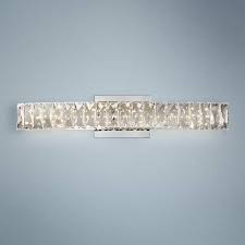 This collection was constructed to resemble a swirling pattern that is unique and captivating. Platinum Collection Gala 24 W Polished Chrome Led Bath Light 18c99 Lamps Plus