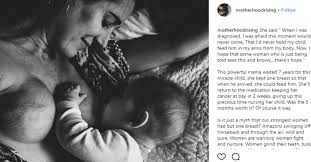 A genetic counselor can help answer. Breastfeeding After Cancer One Brave Mum S Determination To Make It A Reality