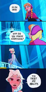 Elsa Why Did You Freeze Everything To Test My Ability Starecat Com