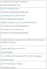 The Best Self Study Books To Learn English The Best Books To Read First Learn English Best Books To Read Advanced Vocabulary