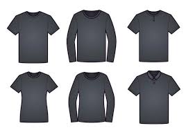 Download Free Vector T Shirt Template