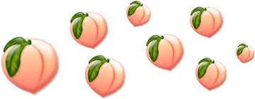 Download Hd Cute Png Images Peach Emoji Crown Png Transparent Png Image Nicepng Com