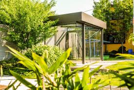 Glasschiebeelemente Sunflex In Db703 Feinstrucktur Wintergarten Sommergarten Garten