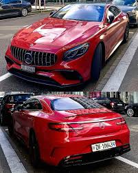 Red Shark Mercedes Benz S 63 Amg Coupe Facelift Mercedes Benz Benz Benz S