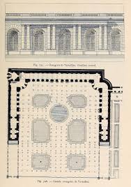 Elevation Section And Plan Of The Orangerie Versailles Palace Of Versailles France Cathedral Architecture Palace Of Versailles