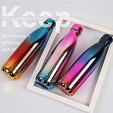 Bouteille D Eau En Acier Inoxydable Isotherme Bouteille Reutilisable Thermos Gourde Sans Bpa Isole A Double Paroi Gourde Isoth Bouteille D Eau Bouteille Gourde