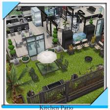 Sims Freeplay I Like The Walled In Garden Sims Freeplay Houses Sims House House Layouts