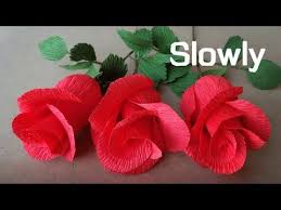 как сделать бутон розы из гофрированной бумаги без конфет Abc Tv How To Make Rose Paper Flower From Crepe Paper Slowly Easy Craft Tutorial Youtube In 2020 Paper Flower Patterns Paper Flower Kit Paper Flower Art