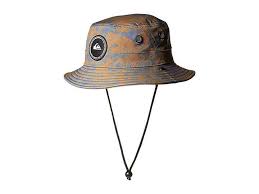 Quiksilver Waterman Stay Cool Bucket Cap Bucket Cap Quiksilver Mesh Interior
