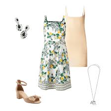 Lemon Fit And Flare Dress Dressbarn Fit And Flare Dress Flare Dress Fit And Flare