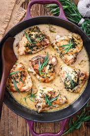 Thai chicken thighs recipe â€œ bon appétit â€œ. Creamy French Chicken Tarragon Poulet A L Estragon Pardon Your French