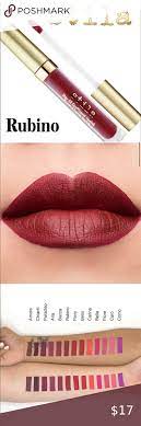 Stila Stay All Dayliquid Lipstick Rubino New Stila Stay All Day Liquid Lipstick In Rubino Color Rubino Deep Red Matte Lipstick Soften Lips Liquid Lipstick