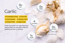 garlic nutrition facts calories carbs and health benefits