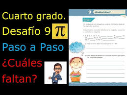 Explicación para comprender sucesiones matemáticas con figuras, primera página de la lección 8 del libro desafíos. Cuarto Grado Desafio 9 Paso A Paso Cuales Faltan Youtube
