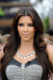 Get The Look Kim Kardashian S Hair Highlights For Dark Brown Hair Hair Highlights Kardashian Hair