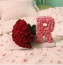 ana rosa floral letters flower letters alphabet wallpaper