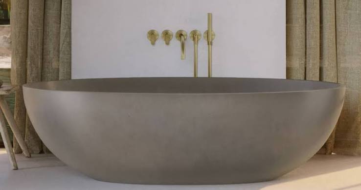 COCOON Concrete Tub Collection