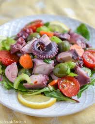 Insalata Di Polpo Octopus Salad Memorie Di Angelina Recipe Octopus Salad Stuffed Peppers Best Italian Recipes