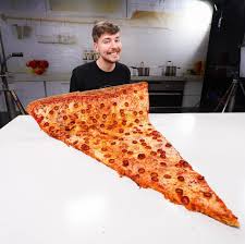 In a video released today, joey chestnut and youtube superstar mr. Mrbeast That Is One Big Pizza Slice Facebook