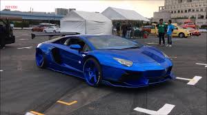 · best lamborghini paint colors: Top Cars Beautiful Lamborghini Aventador Blue Color In Japan Youtube