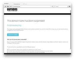 Thepiratebay Org Suspended After Registrant Fails To Verify The Domain Technology News