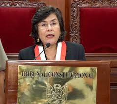 Elisa loncón, presidenta de la convención constitucional de chile.foto: Pronunciamiento De La Presidenta Del Tribunal Constitucional Marianella Ledesma Narvaez Tc