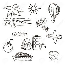 Maybe you would like to learn more about one of these? Outline Drawings By Hand In Travel Sketch Vector Palm Trees Sun Royalty Free Cliparts Vectors And Stock Illustration Image 40210986