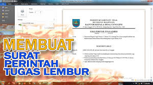 We did not find results for: Cara Membuat Surat Perintah Tugas Lembur Microsoft Word Youtube