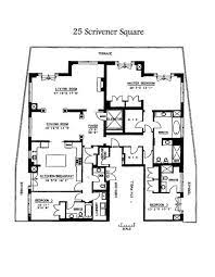 floor plan 25 scrivener square 3 bedroom condo floor plans floor plans 3 bedroom floor plan