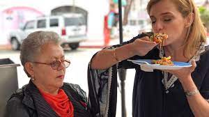 Place the bell pepper/sauce mix and the tortillas on the table along with the quartered limes and your favorite hot sauce. Episode 703 Ensenada S Epic Seafood Pati Jinich