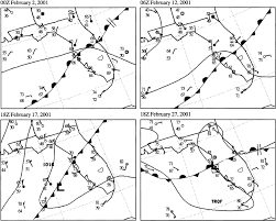 synoptic weather maps from the ncdc archived ncep charts for