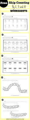 Older books call this technique counting by 2's, 3's, 4's, and so on. Skip Count By 2 5 And 10 Worksheets For Kindergarten To Grade 1 Skip Counting Worksheets Counting Worksheets Preschool Counting