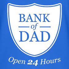 20% off sports gear sale ends in: Bank Of Dad T Shirt By Chargrilled