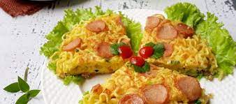 Omelet Mie Krispi Luar Lezat Gurih Resep Resepkoki Recipe Resep Omelet Ide Makanan Resep