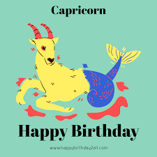 Happy Birthday Capricorn Birthday Astrology Signs Zodiac Signs Astrology Signs