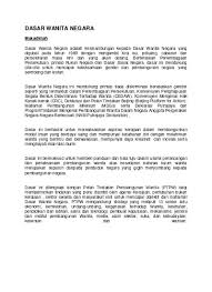 Dasar pembangunan nasional (dpn) telah dilancarkan oleh y.a.b. Dasar Wanita Negara Dasar Telekomunikasi