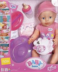 This interactive bath is an indispensable accessory for your baby born. Lansay 23455 Poupee Baby Born Interactif Lansay Interactive Baby Dolls Interactive Baby Baby Dolls